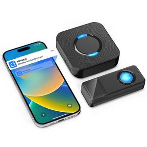 lot 10028 image: WiFi Wireless Doorbell, Smart Doorbell Chime with Phone App Alerts