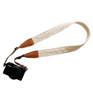 lot 10041 image: UNIKSTRAP Original Design Personalized Adjustable Camera Strap Cream Graceful & Vintage Lace, Fit for Canon Nikon Sony Olympus Interchangeable Lens Digital CameraDSLR etc.