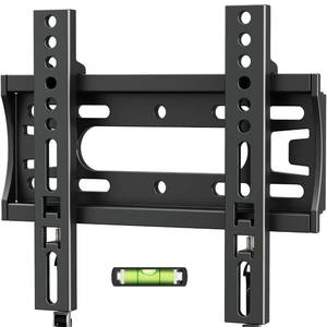 lot 10042 image: IWORBOARD 24 32 40 42 inch Fixed TV Monitor Wall Mount for 14-42 inch LED LCD Screen,Low Profile Small RV TV Mount, Easy Slim Flat Wall Bracket, Max VESA 200x200mm, 66lbs, Single Stud