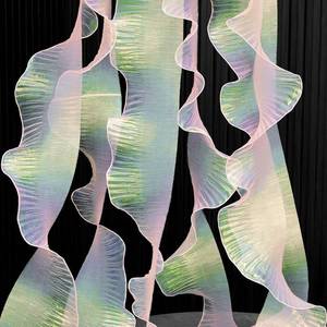 lot 10058 image: 15 Yard Halloween Iridescent Ribbon Jellyfish Umbrella DIY,Iridescent