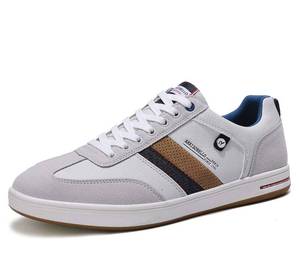 lot 10080 image: AX BOXING Mens Casual Shoes Fashion Sneakers Breathable Comfort Walking Shoes for Male(Grey, Numeric_10_Point_5)