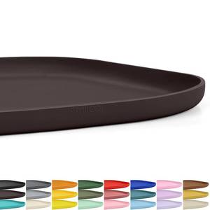 lot 10081 image: SMILOOL Waterproof Silicone Pet Food Mat with Raised Edge for Dog & Cat