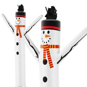 lot 10106 image: LookOurWay Air Dancers Wacky Waving Inflatable Tube Man Attachment - 6 Feet Tall Advertising Air Dancer Waving Man Inflatable Tube Guy - Blower Not Included - Snowman