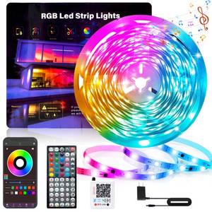 lot 10426 image: Ledagic Led Lights for Bedroom 32.8ft 300Leds Music Sync Led Strip Lights