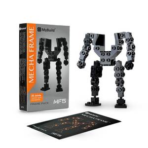 lot 10477 image: As is MyBuild Mecha Frame Pack MF5  Modular Mech Building Set  12Posible missing pieces