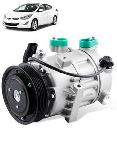 lot 11262 image: JAYUAUTO AC Compressor with Clutch for Hyundai Elantra  Retail $150.99