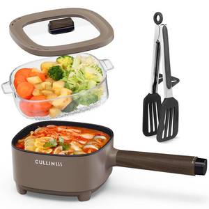 lot 11267 image: Cullinsss 2L Electric Hot Pot with Nonstick Coating