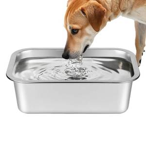 lot 11269 image: Ohtomber Stainless Steel Dog Bowl 1.25 Gallon