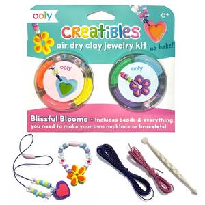 lot 12282 image: Ooly Air Dry Clay Bracelet & Necklace Kit