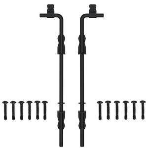 lot 12301 image: Sdstone 18 Inch Heavy Duty Cane Bolt Gate Drop Rod, 2 Pack