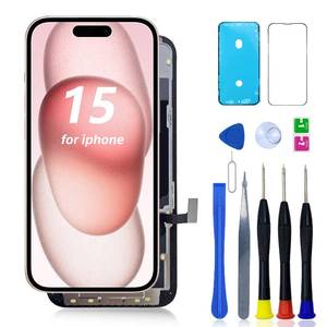 lot 12319 image: iPhone 15 LCD Screen Replacement Assembly 6.1  Retail $199.79