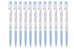 lot 12349 image: ZEESOON Xeno Lunny Ball Point Pen 0.38mm Blue 12-Pack