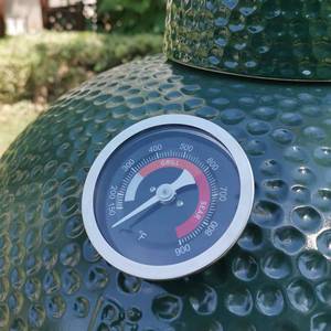 lot 12354 image: DOLAMOTY Replacement Thermometer for Big Green Egg, 3.3 Dial