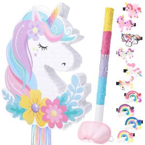 lot 13177 image: Unicorn Pi�ata Party Bundle Set