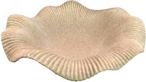 lot 13181 image: ARTRHYT Decorative Bowl 11 Beige Handmade