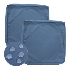lot 14285 image: GUEGLSA Outdoor Cushion Covers 24x24x5 Inch Set of 2