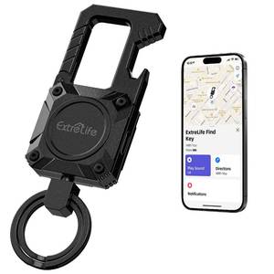 lot 14324 image: ExtreLife Keychain Bluetooth Tracker with Apple Find My