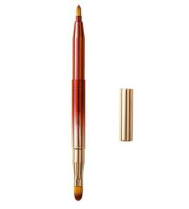 lot 14375 image: Liasun Retractable Lip Brush Applicators Two-Head Gradient Red