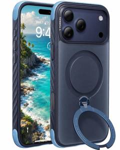 lot 14411 image: TORRAS Q3 Rugged iPhone 17 Pro Case with 360 Stand