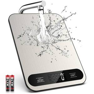 lot 14412 image: Mik-Nana Digital Kitchen Scale 22lb with Tare Function