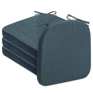 lot 17071 image: Algudbilt Chair Cushions 17x16 Set of 4 Navy