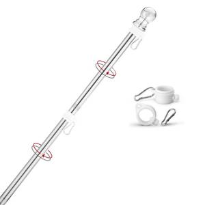 lot 17078 image: Yeesun 6ft Stainless Steel Flag Pole