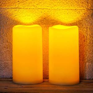 lot 17085 image: Homemory Solar Candles 4x8 Outdoor Waterproof Dusk to Dawn