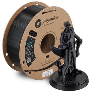 lot 17088 image: Polymaker ABS Pro Filament Black 1kg 1.75mm