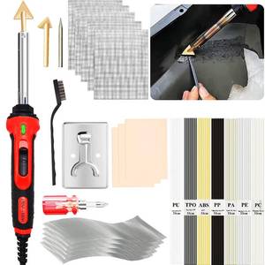 lot 17098 image: 100W Plastic Welder 2-in-1 Kit with Soldering Iron Tips