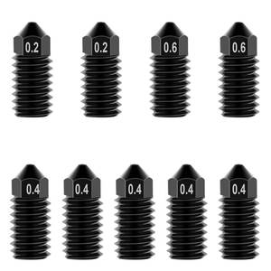 lot 18263 image: TIEXYE 3D Printer Hardened Steel Nozzles Kit 9Pc A1