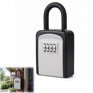 lot 18307 image: Darawf All-Metal Key Lock Box with 4-Digit Code