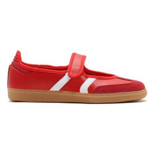 lot 19299 image: Mary Jane Sneakers for Women Slip on Ballet Walking Flats,Red,10 (Slightly Worn )