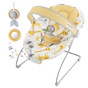 lot 19306 image: Portable Baby Bouncer for Infants,Foldable Baby Bouncer Seat,0-6M,0-20lb