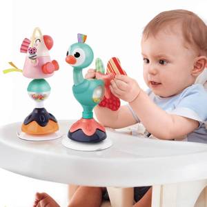 lot 19347 image: iPlay, iLearn Baby High Chair Suction Rattle Toy Set for 6-12 Months