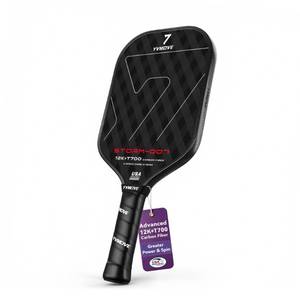 lot 19348 image: YVmove 16mm Kevlar T700 Carbon Fiber Pickleball Paddle USAPA Approved