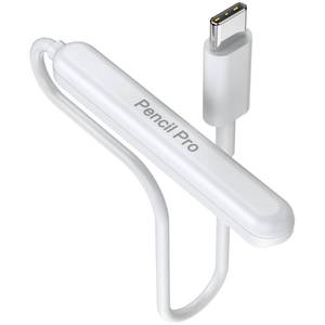 lot 20133 image: Magnetic Wireless Charger with Cable Compatible for Apple Pencil Pro Only, Convenient Charging Stand with LED Charging Indicator for Pencil Pro Latest Model