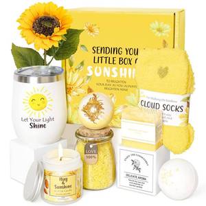 lot 19394 image: Birthday Gifts for Women, Unique Relaxing Spa Baskets for Self Care, Get Well Soon, Christmas Presents for Best Friends, Bestie, Sister, Mom, Her, Female
