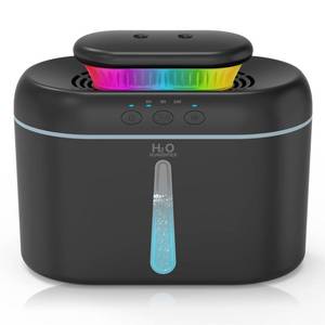 lot 19413 image: SZO Plant Humidifier Indoor, 2.5L Humidifiers for Bedroom, Black