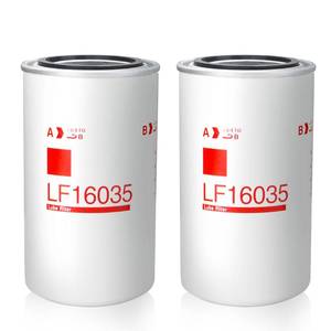 lot 19422 image: LF16035 Oil Filter, 2-PCS Oil Filter Compatible with 1994-2018 Dodge Ram 2500 3500 Diesel Cummins Engine, 1989-1993 Dodge D250 D350 Diesel Cummins Engine - DBL7349 BT7349 LF9028 LF3552 P550722