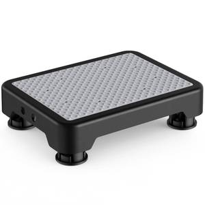 lot 19452 image: SOYO Mobility One Step Stool Platform for Adults & Elderly, Black-Gray