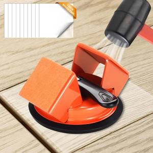 lot 20010 image: REXBETI Floor Gap Fixer Tool, Plank Gap Repair Kit, Heavy Duty Suction Cup