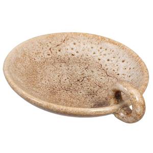 lot 20012 image: FOMIYES Ceramic Candle Plate Holder, Light Brown Decorative Candle Stand, Round Aroma Tray for Home Decor, Pillar s, Handcrafted Display Plate