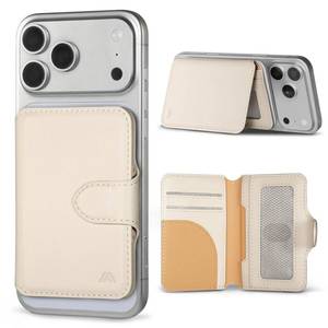 lot 20280 image: MEFON for MagSafe Wallet, Strong Magnet RFID Blocking Magnetic Phone Wallet