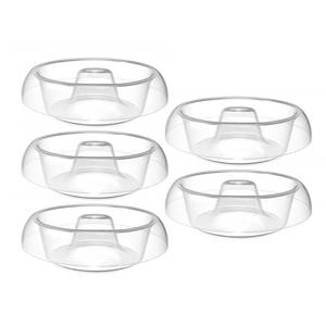 lot 20284 image: BOLOUY Beaded Bowl Quick Changed Bead Trays Jewelry Making Tool Clear Beading Bowls Spins Beading Bowl Crafting Tool Replacement Bowls