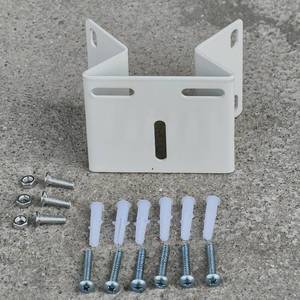 lot 20319 image: Exterior Outside Wall Corner Mount Metal Bracket Right Angle CCTV Surveillance Camera Holder Adapter