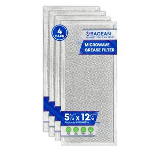 lot 20327 image: Bagean Microwave Filter 5.8x12.9 Fits Whirlpool W10208631A Grease Filters