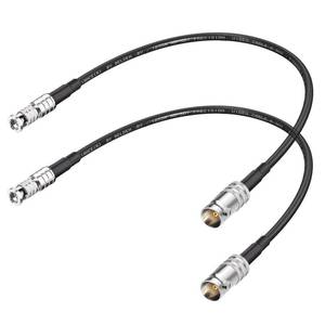 lot 20344 image: Superbat 75-Ohm BNC Female to HDBNC Male Cable Belden 1855A,3G6G12G-SDI Support, for Blackmagic Video Assist Monitor Professional Cameras and Video Switchers (12inch,2-Pack)