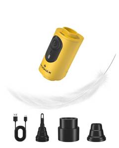 lot 20355 image: HYVOHEX Portable Rechargeable Mini Electric Air Pump for Inflatables
