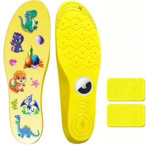 lot 20387 image: Vrebrey Breathable Insoles for Airtag �� Kids Shoe Inserts with Hidden Tracker Pocket, Lightweight Cushion Support, Anti-Lost Case for Apple Airtag (Foot��8.7-9.4INInsole��9.2-9.8INMs5-Ms6)