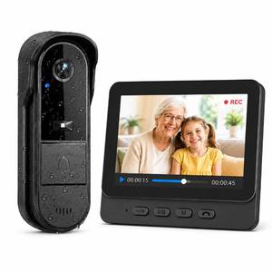 lot 20415 image: Winnes Wireless Doorbell Camera with 1080P Monitor, No Monthly Fee